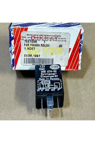 Tempra Tipo Far Yıkama Rölesi 7621096