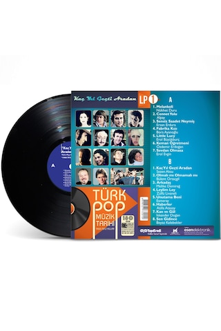 Türk Pop Müzik Tarihi 1960-70'Lı Yıllar - LP Vol. 1 Plak