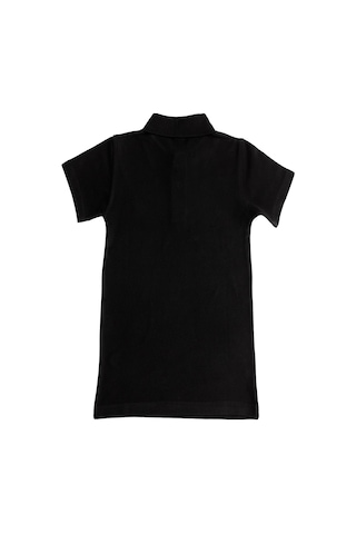 Angelos Girls Kız Çocuk Okul Tarz %100 Pamuk T-shirt -5-17 Yaş Ag006 Siyah
