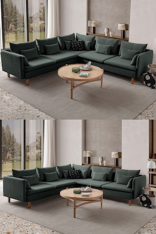 Flexy L Köşe Takımı Yeşil