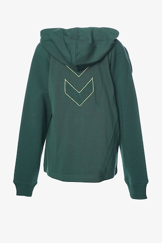 Hummel Hmleluf Zıp Hoodıe Fermuarlı Hoodıe Çocuk Çeket Yeşil