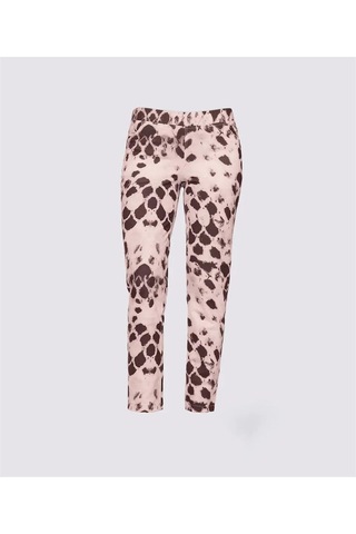 Bulalgiy Kadın Baskılı Pantolon - Bga220792-baskılı Çok Renkli
