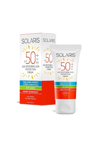 Tüm Cilt Tipleri Için Leke Ve Yaşlanma Karşıtı Güneş Kremi Spf 50 50 Ml
