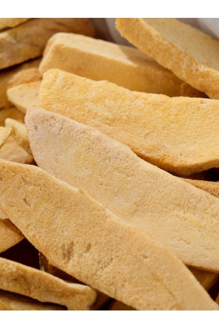 Mango Kuru Meyve Cipsi Dondurularak Kurutulmuş Freeze Dried Mango %100 Doğal Atıştırmalık 85 Gr 80 G