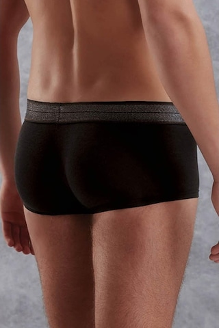 Doreanse 1774 Erkek Mini Paça Kot Desen Siyah Boxer