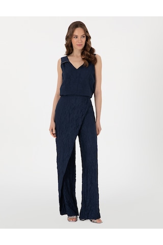 Pierre Cardin Kadın Lacivert Pantolon Kanvas-chino 50301247-vr033 Lacivert