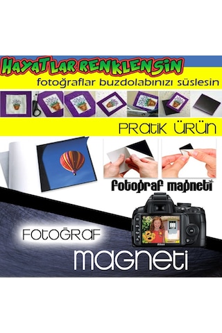 Tabaka Levha Miknatis - Arkasi Yapişkanli Foto Magnet- 60Cmx100Cm N11.58955