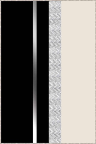Siyah Silver Kaymaz Modern Kesme Rulo Yolluk Halı Vh015n11