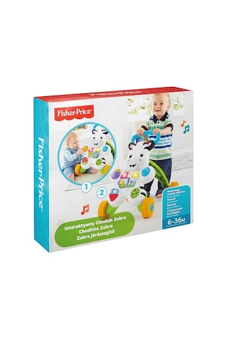 Fisher Price DLD80 Melodili Zebra Yürüteç Yürüme Yardımcısı