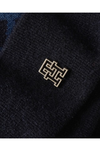 Tommy Hilfiger Monogram All Over Be Kadın Lacivert Bere