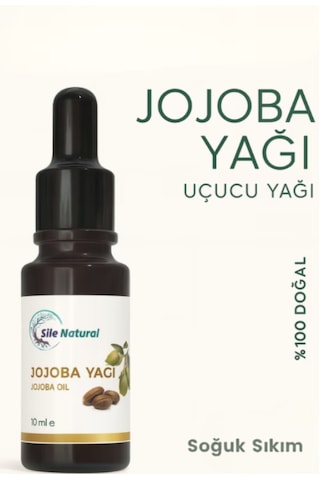 %100 Saf Jojoba Yağı 10 Ml Doğal Cilt Ve Saç Bakım Yağı Nemlendirici & Besleyici