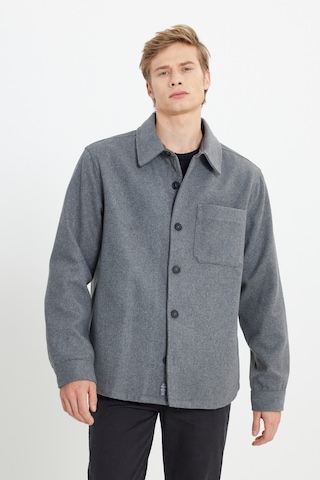 Wrangler Loose Fit Rahat Kesim Antrasit Melanj Gömlek Ceket Antrasit Melanj