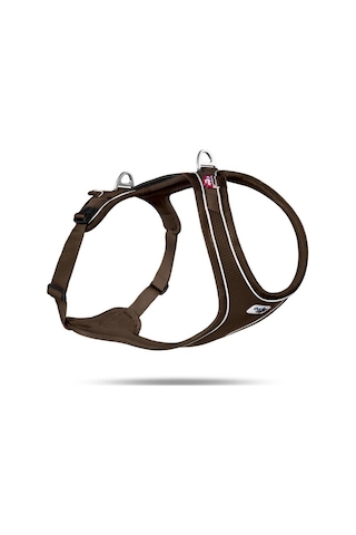 Curli Belka Comfort Harness Köpek Göğüs Tasması Kahverengi Xsmall Kahverengi