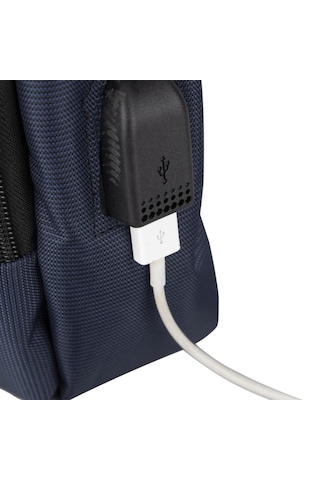 Plm Monza-usb Lacivert 15.6 Notebook Sırt Çantası