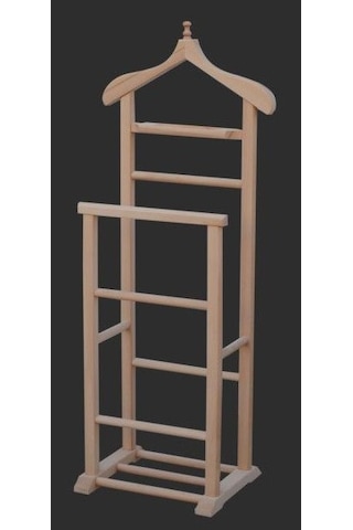 Dilsiz Uşak Ahşap Çift Tepeli Ham Askılık Ahşap Kayın Ağacı Torna Akçaağaç