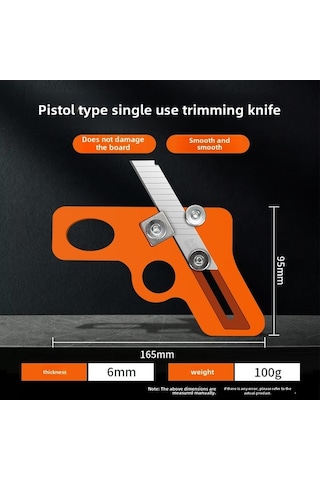 Besthome1 Ahşap Kenar Düzeltici, Eko Tahta Köşe Yuvarlatıcı - Tek Kullanım Fırça Aleti