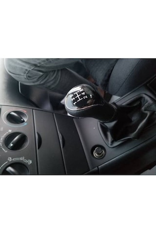 Hyundai Getz Için Siyah Deri Vites Topuzu 5 Ileri 2003 Ve Sonrası (498816203)