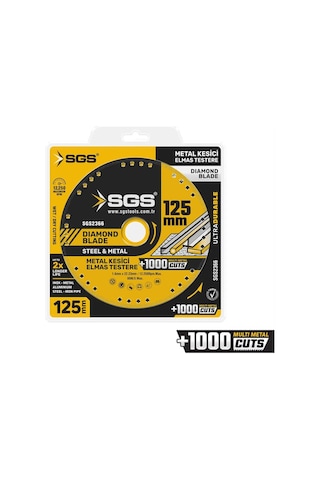 Sgs Vakumlu Elmas Çok Amaçlı Multı-metal Kesici 125 Mm Sgs2366