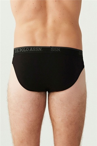 U.S. Polo Assn. U.S Polo Assn. 83057 Erkek 3 Lü Boxer-Siyah - 2Xl