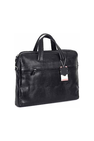 Deri Siyah Evrak Çantası 298 10-136399 Siyah