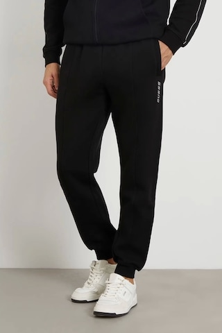 Guess Erkek Yanı Logolu Jogger Pantolon Siyah