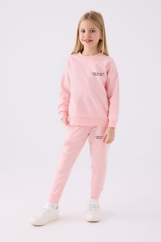 Rolypoly Kız Çocuk Pembe Eşofman Takımı Rp3502-c-v2 Pembe