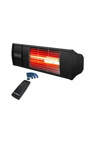 Hottable Supreme Plus 2000 W Uzaktan Kumandalı Isı Kademeli Infrared Dış Ortam Isıtıcı