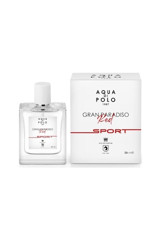 Aqua di Polo 1987 APCN000510 Gran Paradiso Red Sport EDP 50 ML Erkek Parfüm