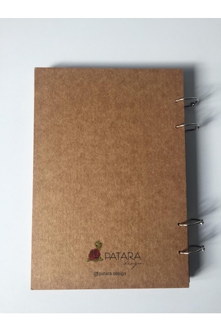 PATARA DESİGN FRIDA KAHLO  14*20 KRAFT DEFTER- ÇİZGİSİZ NOT DEFTE