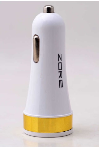 Mobilefix 3 Usb Li 2 İn 1 Micro Araç Şarj Seti 3000 Mah - Beyaz Beyaz