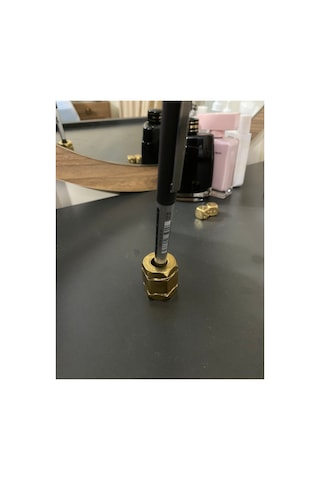 Pirinç Kalem Tutucu Gold