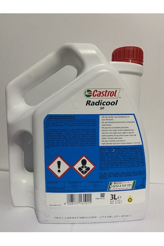 Castrol Radıcool Sf 3Litre Kırmızı Antifriz