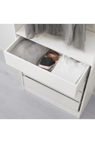 Ikea Komplement Çekmece, Beyaz, 75x35 Cm