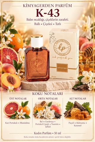 KP K-43 Kadın Parfüm EDP 50 ML