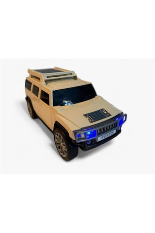 Everton Rt-1971 Krem Jeep Araba Görünümlü Bluetooth Hoparlör - Tf Kart - Usb - Fm Destekli