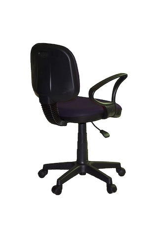 Türksit Kozmo Lux Kollu Çalışma Koltuğu Kumaş Siyah