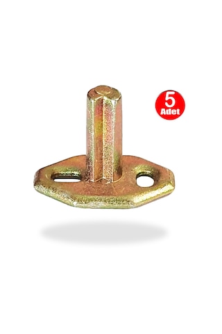 Aletçantam Havluluk Sabunluk Aksesuar Bağlantı Aparatı 5'li Paket Altın