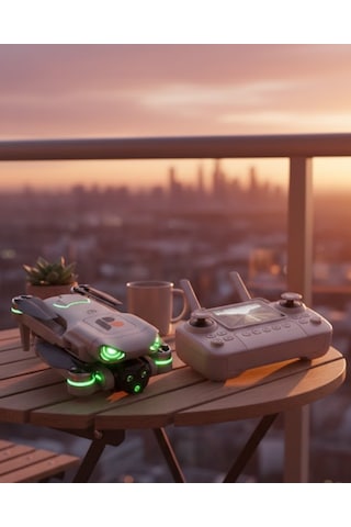 Katlanabilir Drone Hd Çekim Uzun Süreli Uçuş Deneyimi - Lisinya