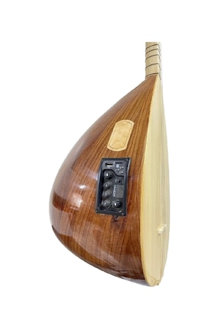 Kısa Sap Bağlama Amerikan Cevizi Ritimli Ekolayzırlı Kaliteli