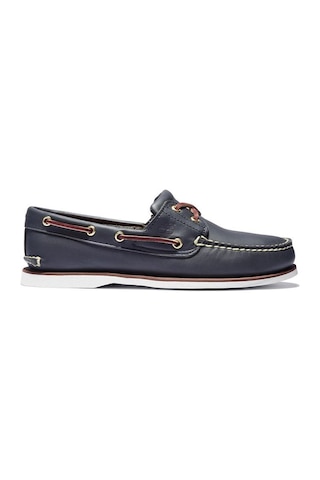 Timberland Erkek Günlük Ayakkabı Mens 2 Eye Boat Shoe Tb0740364841 Lacivert