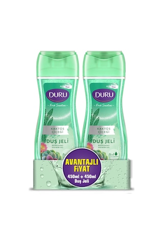 Duru Fresh Sensations Kaktüs Çiçeği Duş Jeli 2 x 450 ML