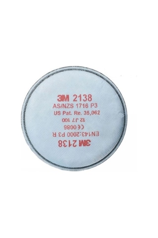 3M 2138 Partikül ve Ozon Filtresi (Çift)