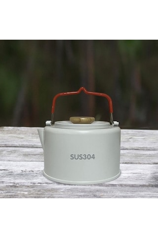 Pazly Kamp Su Isıtıcısı 1.2 Litre Açık Hava Çaydanlığı Beyaz - Pratik Ve Taşınabilir Beyaz