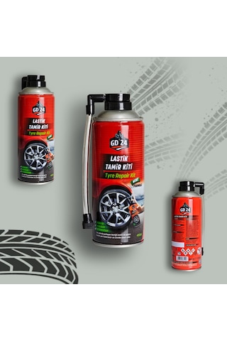 Gd 24 Lastik Tamir Kiti - Lastik Tamir Köpüğü 400 Ml 400 Ml