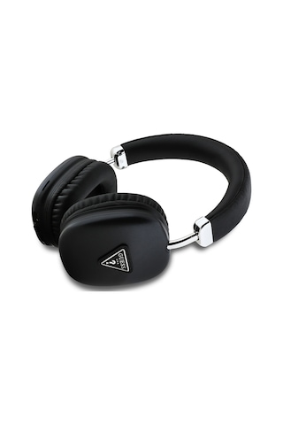 Guess Lisanslı Pu Metal Üçgen Logolu Bluetooth 5.3 Kulak Üstü Kulaklık