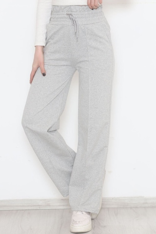 Mokashopin - Yüksekbel Eşofman Altı Gri - 472120.1778. 001