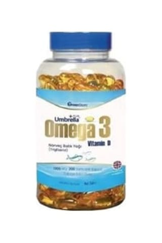 Green Store Umbrella Plus Omega 3 Norveç Balık Yağı 1300 Mg 200 K Diğer Green Store Umbrella Plus Omega 3 Norveç Balık Yağı 1300 Mg 200 K Diğer