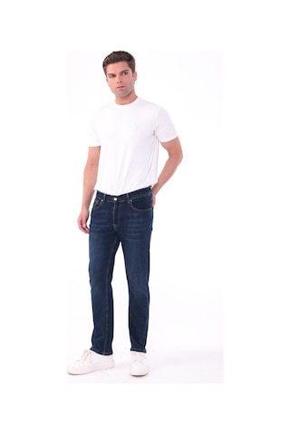 Blayn Jeans Erkek Mavi Diz İzi Yapmayan Pamuklu Esnek Denim Jean Kot Pantolon Regular Kalıp Lacivert
