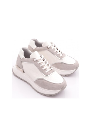 Dgn 81185 Kadin Sneaker Ayakkabi Beyaz