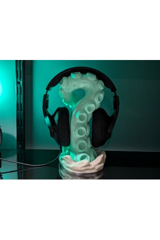Tentacle Kulaklık Standı Ahtapot Kolu Tasarımlı Masaüstü Düzenleyici, Dekoratif lik Headphone/headset Stand Tentacle